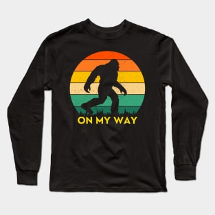 On My Way Bigfoot #2 Long Sleeve T-Shirt